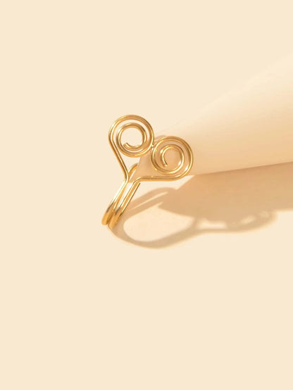 Heart Stainless Steel Clip On Nose Ring Lip Ear Body Non Piercing Jewellery Gift - UrbanNest Co