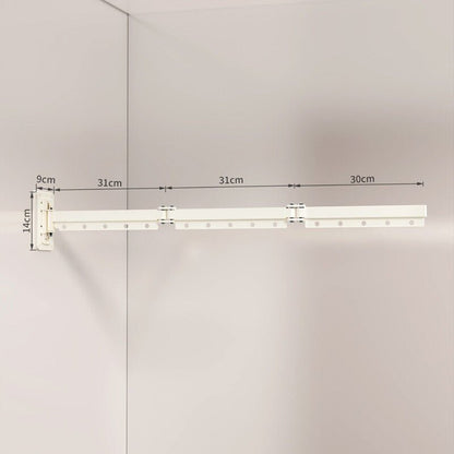Foldable Shower Curtain Set, Invisible Waterproof Polyester Shower Divider, Retractable for Wet & Dry Zone Separation. - UrbanNest Co