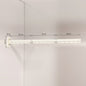 Foldable Shower Curtain Set, Invisible Waterproof Polyester Shower Divider, Retractable for Wet & Dry Zone Separation. - UrbanNest Co