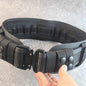 Tactical Alloy Buckle Belt - Black Multifunctional Outdoor Belt for Men, Extended Training Belt - UrbanNest Co