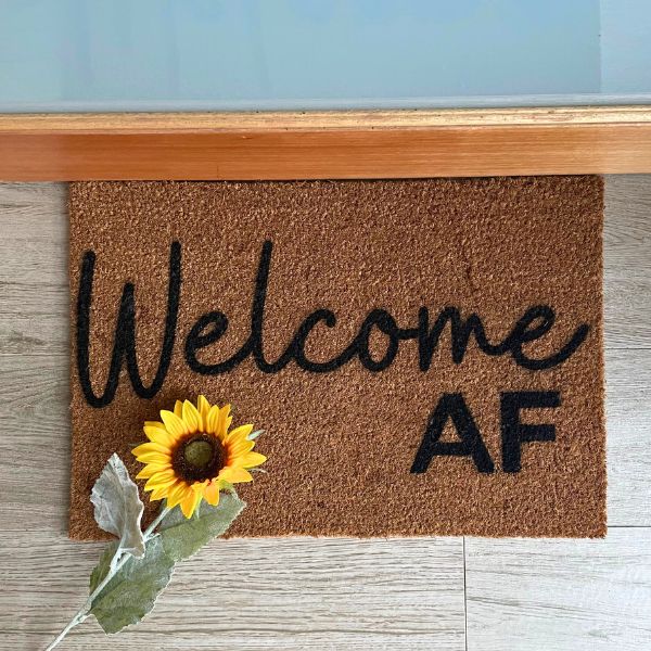 Welcome AF Doormat - UrbanNest Co