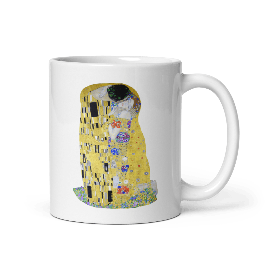 Gustav Klimt The Kiss (or The Lovers), 1908 Artwork Mug - UrbanNest Co