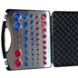 Extrusion Nut Bolt Thread Gauge Set, 44 - Piece Metric and Imperial Thread Checker for Aluminum Profile Processing - UrbanNest Co
