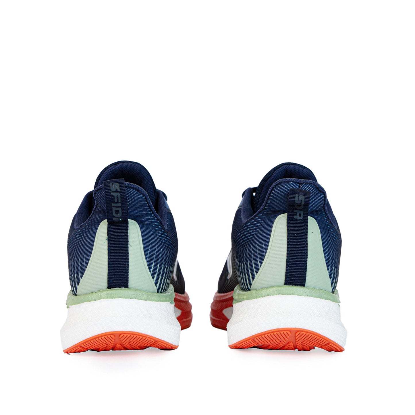 Zephyr Men's Performance Runners - Navy/Mint/Coral - UrbanNest Co