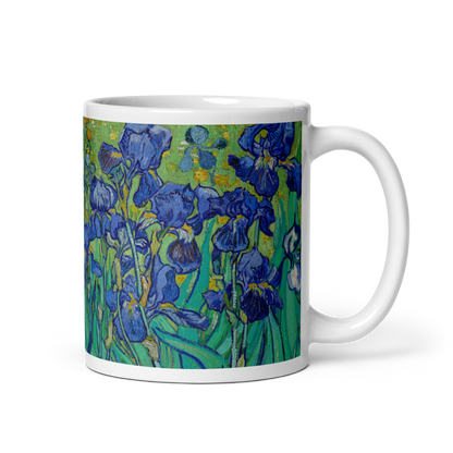Van Gogh - Irises, 1889 Artwork Mug - UrbanNest Co