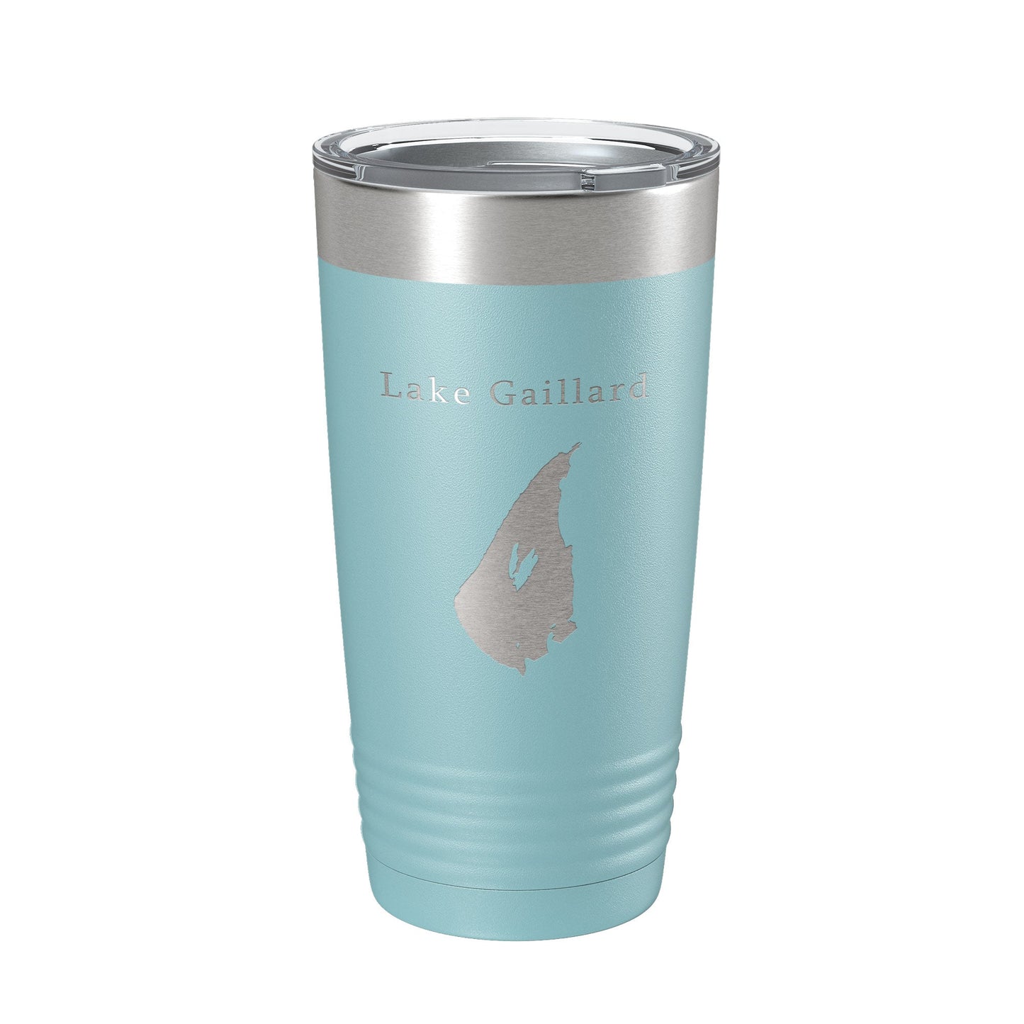 Lake Gaillard Map Tumbler Travel Mug Insulated Laser Engraved Coffee Cup Connecticut 20 oz - UrbanNest Co