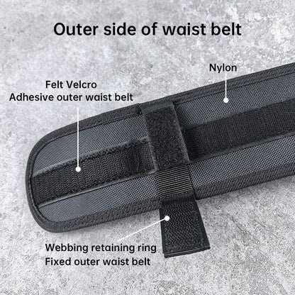 Tactical Alloy Buckle Belt - Black Multifunctional Outdoor Belt for Men, Extended Training Belt - UrbanNest Co