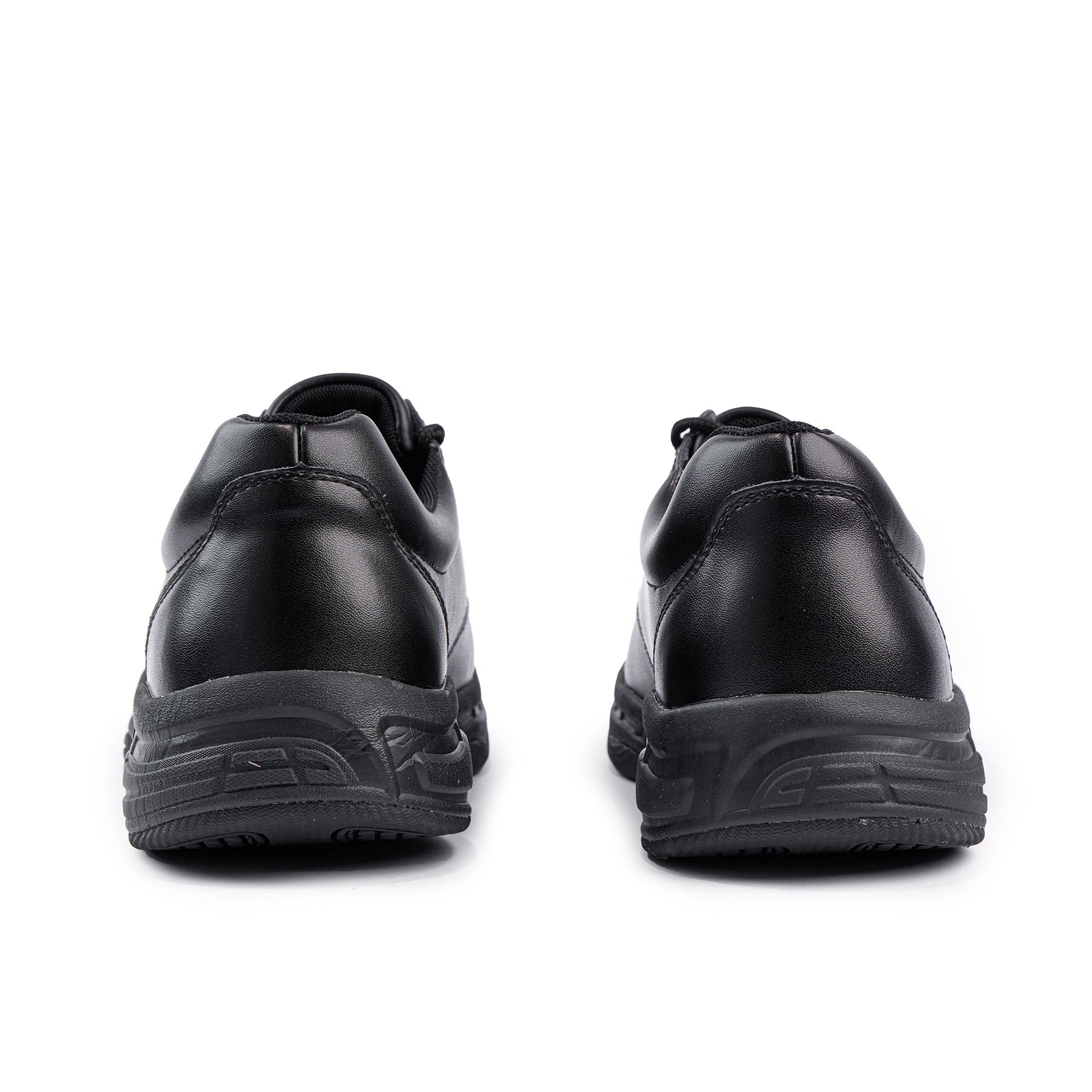 Alex Senior Leather Lace Up School Shoe - Black - UrbanNest Co