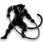 Black Panther Heavy Flow Rope - 24mm, 1.25 kg - UrbanNest Co