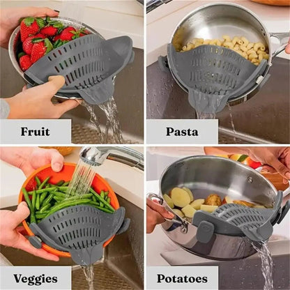 Adjustable Clip - On Pot Strainer - UrbanNest Co
