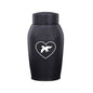 Stainless Steel Pet Memorial Urn: Black Portable & Moisture - Proof Ash Keepsake Designed for Small Pets - UrbanNest Co