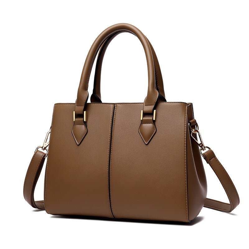 Mid - Aged Women's Bag Elegant Mother's Handbag Lady's Tote Bag - UrbanNest Co