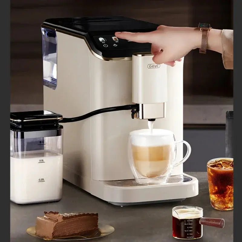 Fully Automatic Coffee Maker with Grinder & Milk Frother – 20 Bar | 1.5L Tank - UrbanNest Co