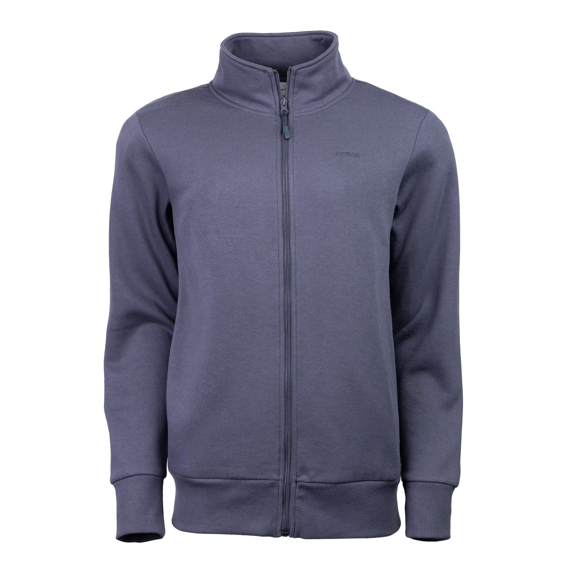 Perry Mens Full Zip Stand Collar Jacket - Washed Navy - UrbanNest Co