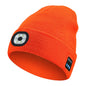 Warm LED Beanie with Bluetooth 5.4 Stereo, USB Rechargeable & 3 - Level Adjustable Light | Music & Heating Winter Hat - UrbanNest Co