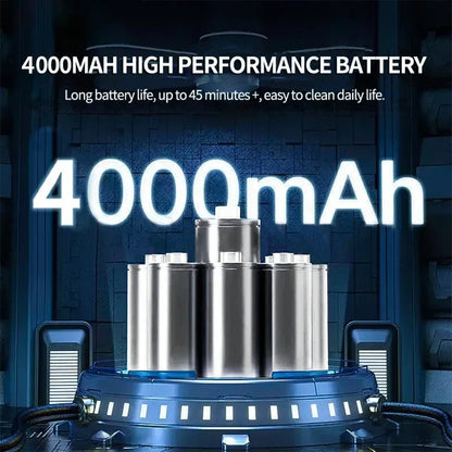 95000PA Car Vacuum Cleaner Wireless Powerful Cleaning Machine Auto Robot Car Accessories Home Appliance Strong Suction As Gift - UrbanNest Co
