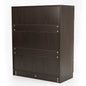 NNEDPE Tallboy Dresser 6 Chest of Drawers Cabinet 85 x 39.5 x 105 - Brown - UrbanNest Co