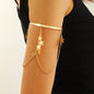 Chain long arm bracelet, star arm ring, high - end and exquisite accessory, versatile bracelet, open arm ring - UrbanNest Co