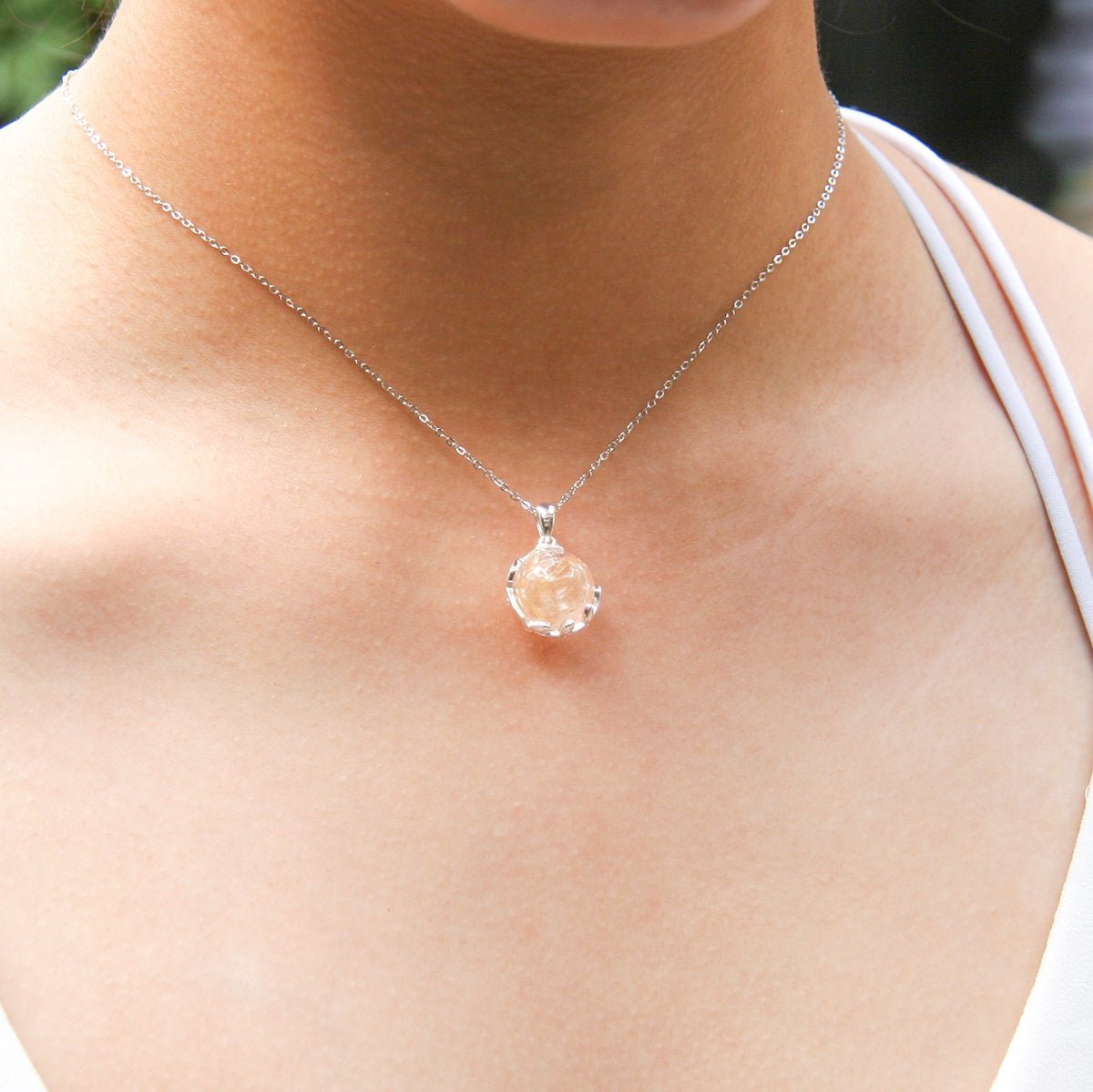 Planet Murano Aroma Necklace - Nebula Nova | Energy & Healing | Diffuse on the go | Gift for her - UrbanNest Co