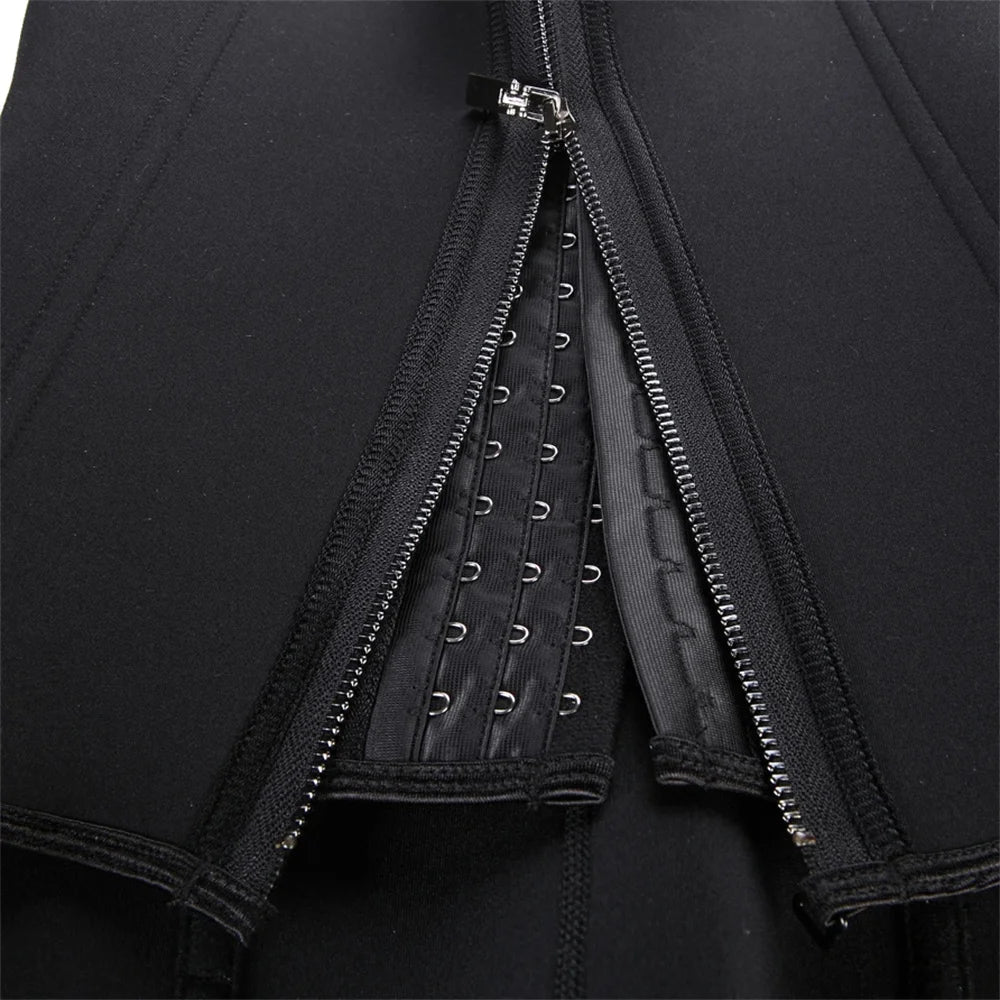 Waist Trainer Tank Top For Women Zipper Body Shaper Tummy Control - UrbanNest Co