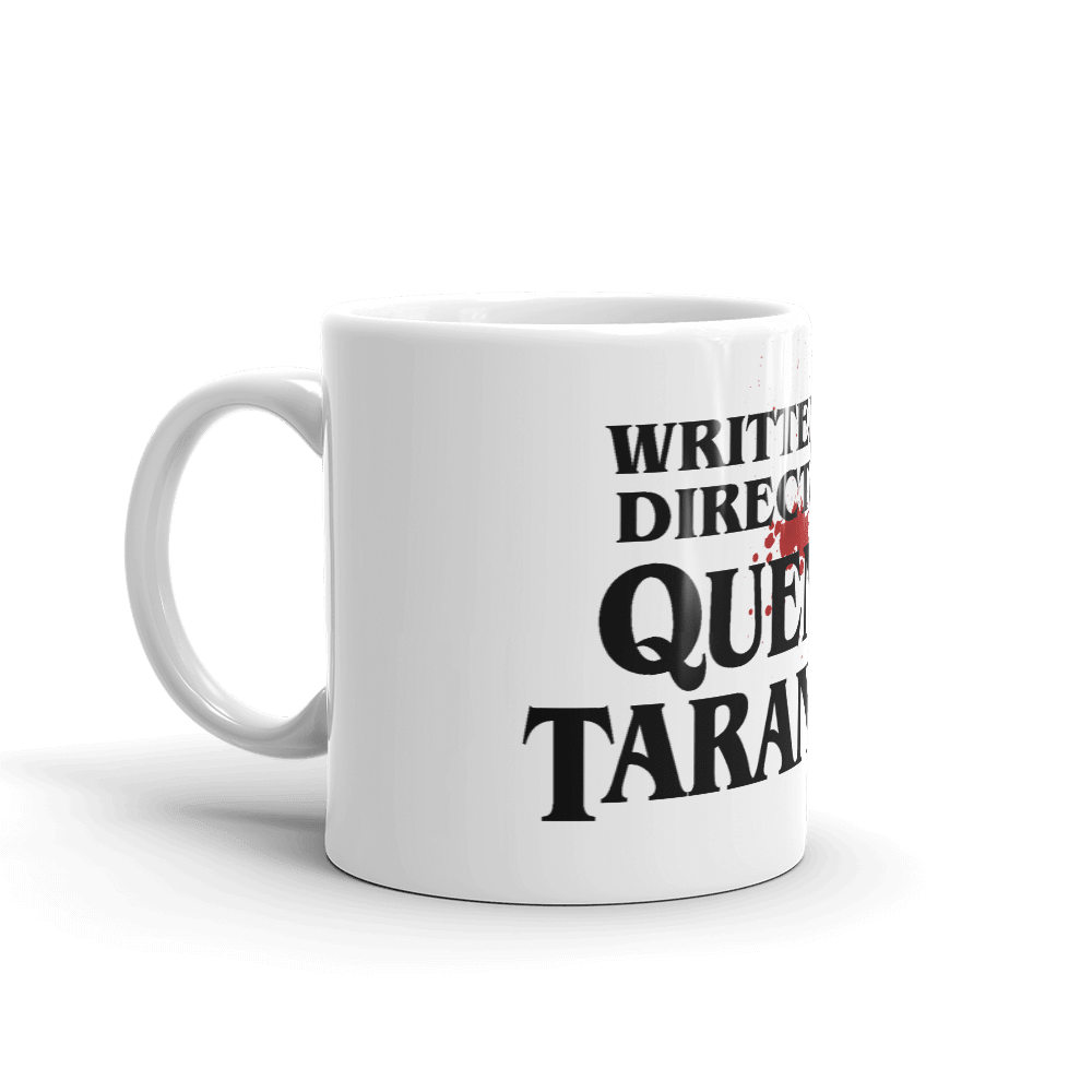 Written and Directed by Quentin Tarantino (Bloodstained) Mug - UrbanNest Co