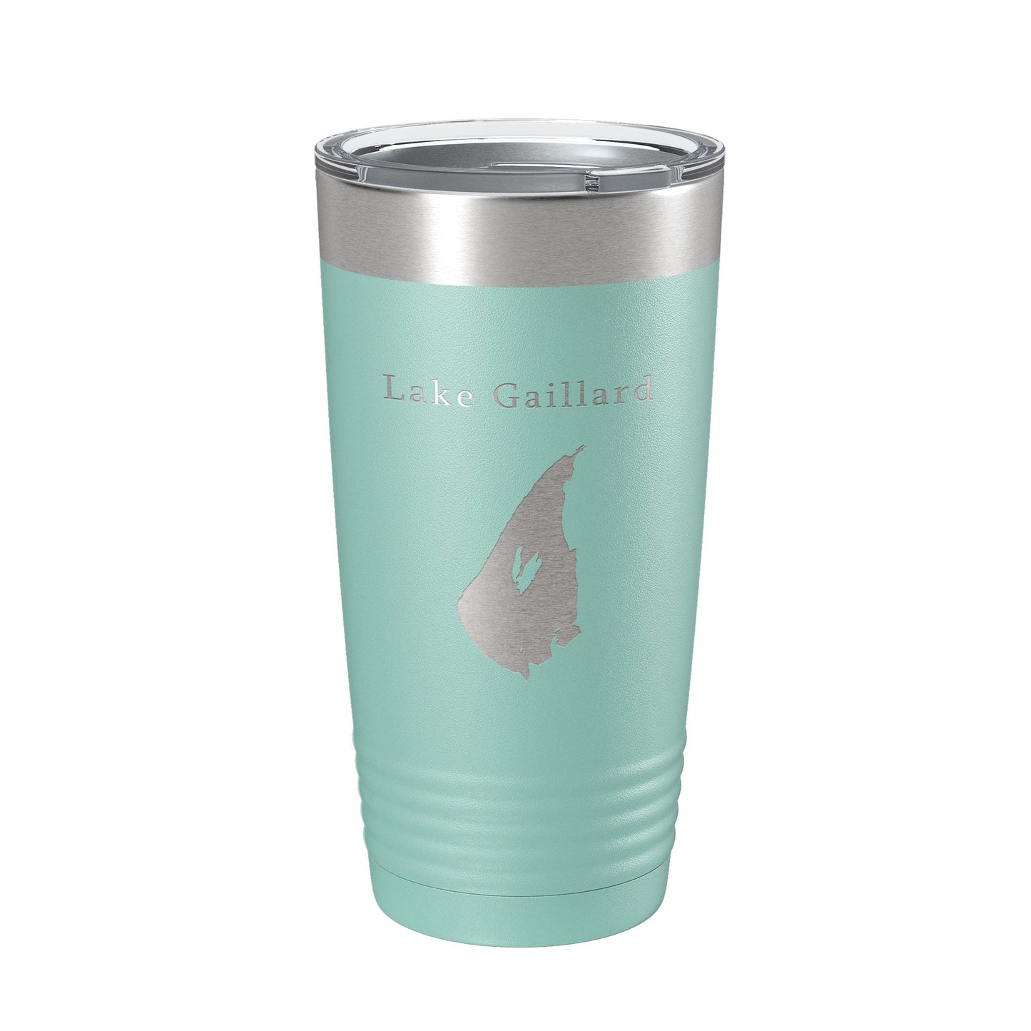 Lake Gaillard Map Tumbler Travel Mug Insulated Laser Engraved Coffee Cup Connecticut 20 oz - UrbanNest Co