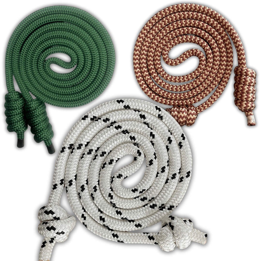 3 Flow Ropes Pack : 800 grams 18 mm + 550 grams 14 mm + 440 grams 12 mm - UrbanNest Co