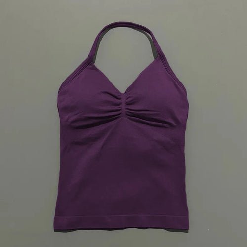 Women's Sexy Sports bra - Open Back Design, Breathable Stretchy Fabric - UrbanNest Co
