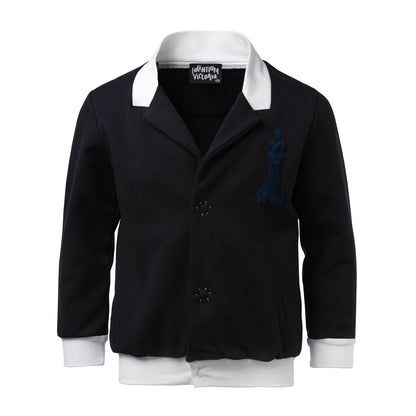 Black Sweat Blazer - UrbanNest Co
