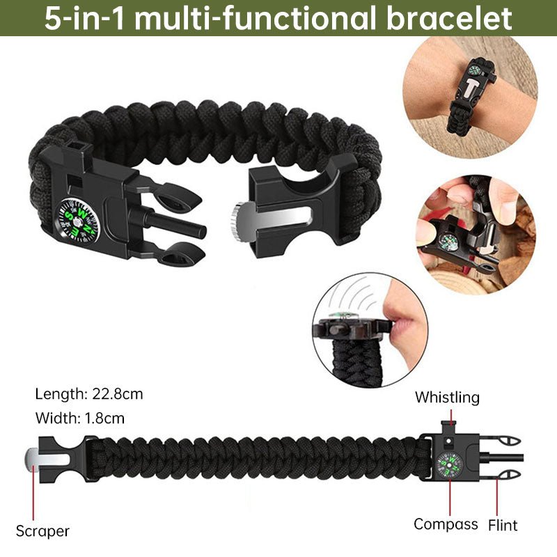 Multi - functional Outdoor First Aid Kit, Emergency Survival Gear with Trauma Bag for Camping, Hiking, Hunting Adventures - UrbanNest Co