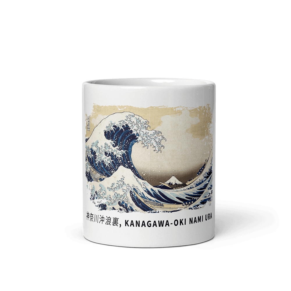 Hokusai - The Great Wave off Kanagawa Artwork Mug - UrbanNest Co
