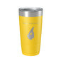 Lake Gaillard Map Tumbler Travel Mug Insulated Laser Engraved Coffee Cup Connecticut 20 oz - UrbanNest Co
