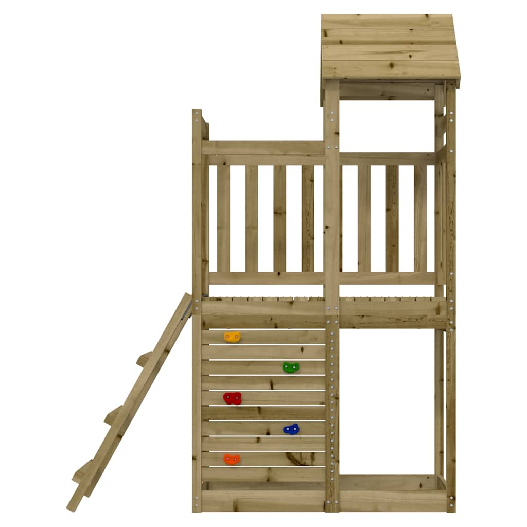 NNEVL Outdoor Playset 52.5x110.5x214 cm Impregnated Wood Pine - UrbanNest Co