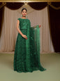Gown with Glitter & Shimmery effect for Women by Shreekama - UrbanNest Co