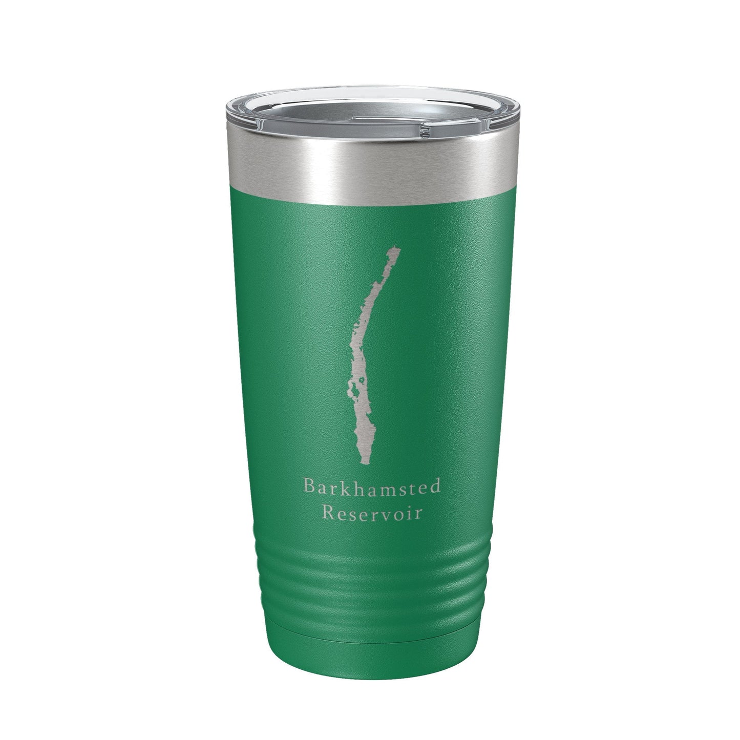 Barkhamsted Reservoir Tumbler Lake Map Travel Mug Insulated Laser Engraved Coffee Cup Connecticut 20 oz - UrbanNest Co