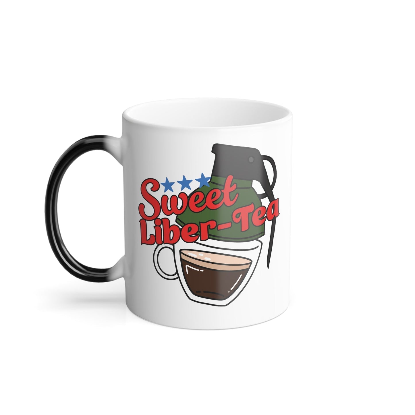 Drinkware: "Sweet Liber - Tea" Color - Changing Mug - UrbanNest Co