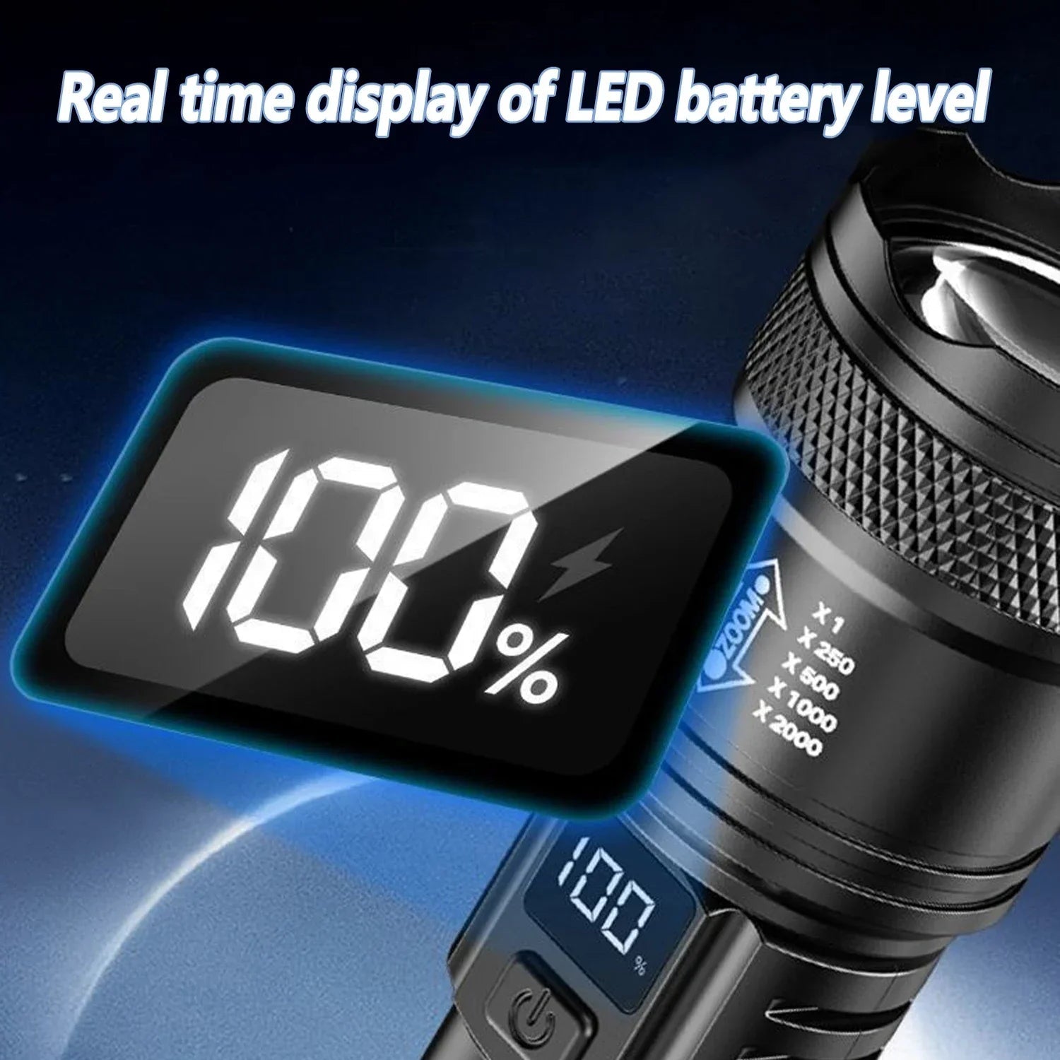 Ultra Bright P50 LED Flashlight Tactical EDC Zoomable Handheld Torch Emergency Spotlight 14500 18650 Battery - UrbanNest Co
