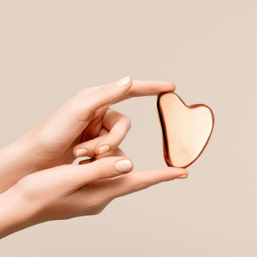 Pure Copper Gua Sha Tool Facial Massager - UrbanNest Co