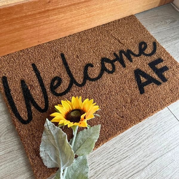 Welcome AF Doormat - UrbanNest Co