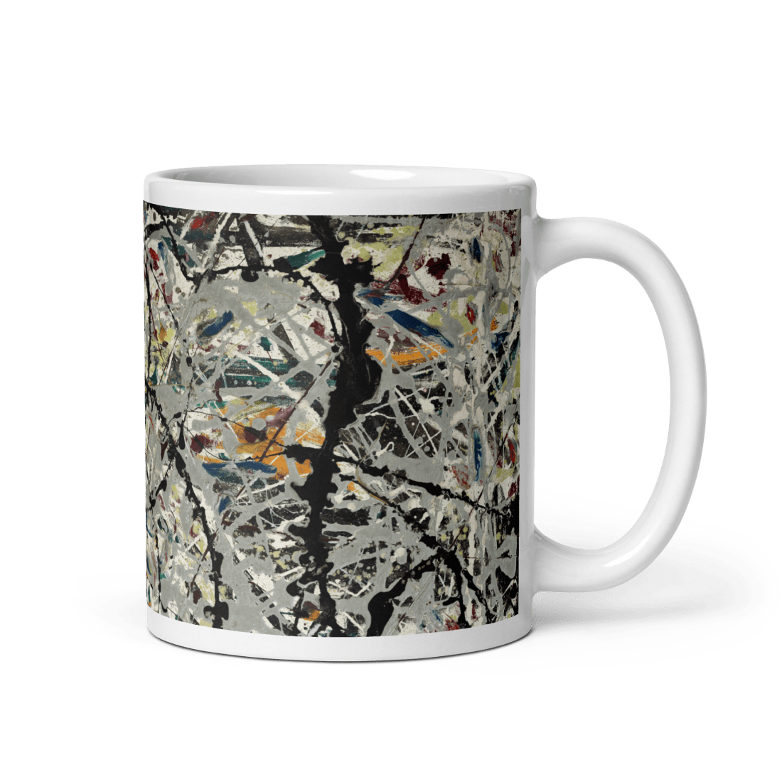 Pollock - Watery Paths 1947 Artwork Mug - UrbanNest Co
