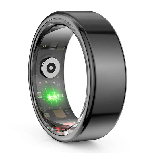 NNEOBA Titanium Steel Smart Ring with Health Monitoring, IP68 Waterproof, and Multi - sport Modes - UrbanNest Co