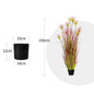 SOGA 2X 150cm Purple - Red Artificial Indoor Potted Papyrus Plant Tree Fake Simulation Decorative - UrbanNest Co