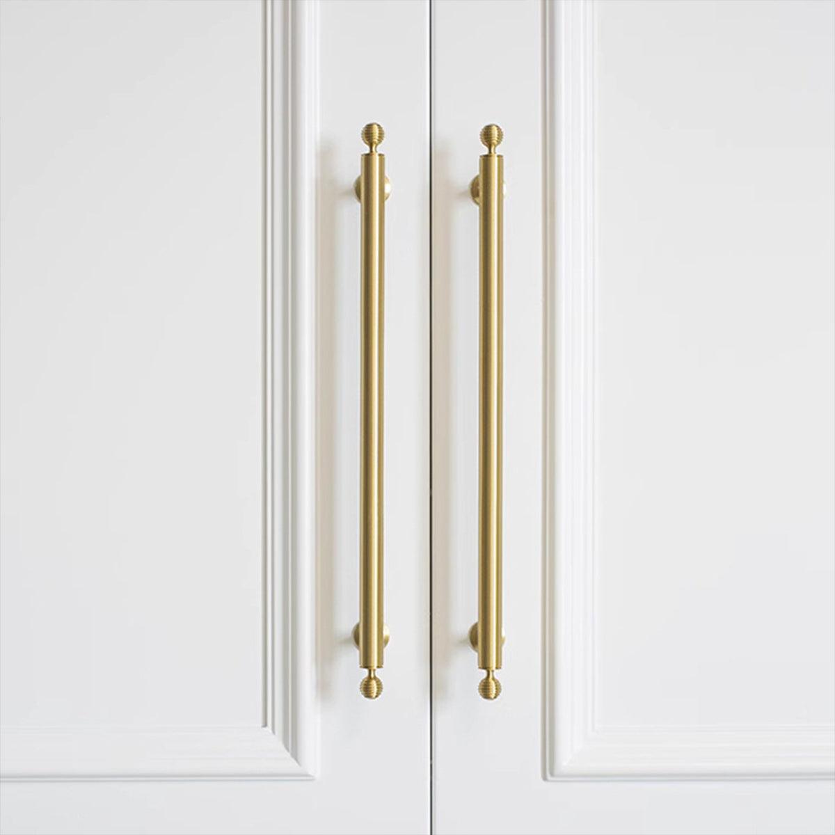 Copper Cabinet Handles 6 Sizes Modern Pulls for Wardrobe Drawer Shoe Cupboard - UrbanNest Co