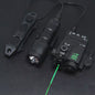 MINI - A2 PEQ15 Laser & IR Tactical Light - 20MM Picatinny Rail Mount, Red/Green Sight for M300/M600 - UrbanNest Co