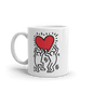 Men Holding Heart Icon, Street Art Mug - UrbanNest Co