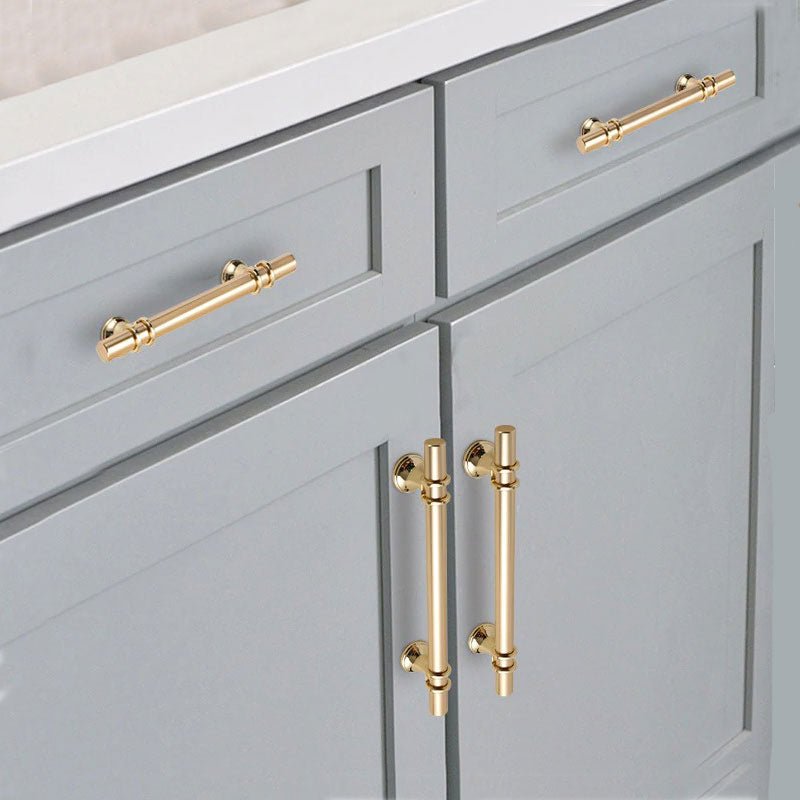 NNEDSZ Luxury Design Kitchen Cabinet Handles Drawer Bar Handle Pull Gold 96MM - UrbanNest Co