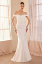 Stretch Satin Bridal Gown, Sculpted Silhouette and Timeless Appeal - UrbanNest Co
