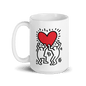 Men Holding Heart Icon, Street Art Mug - UrbanNest Co