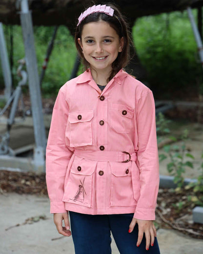 Pink Blazer for Boys and Girls - UrbanNest Co