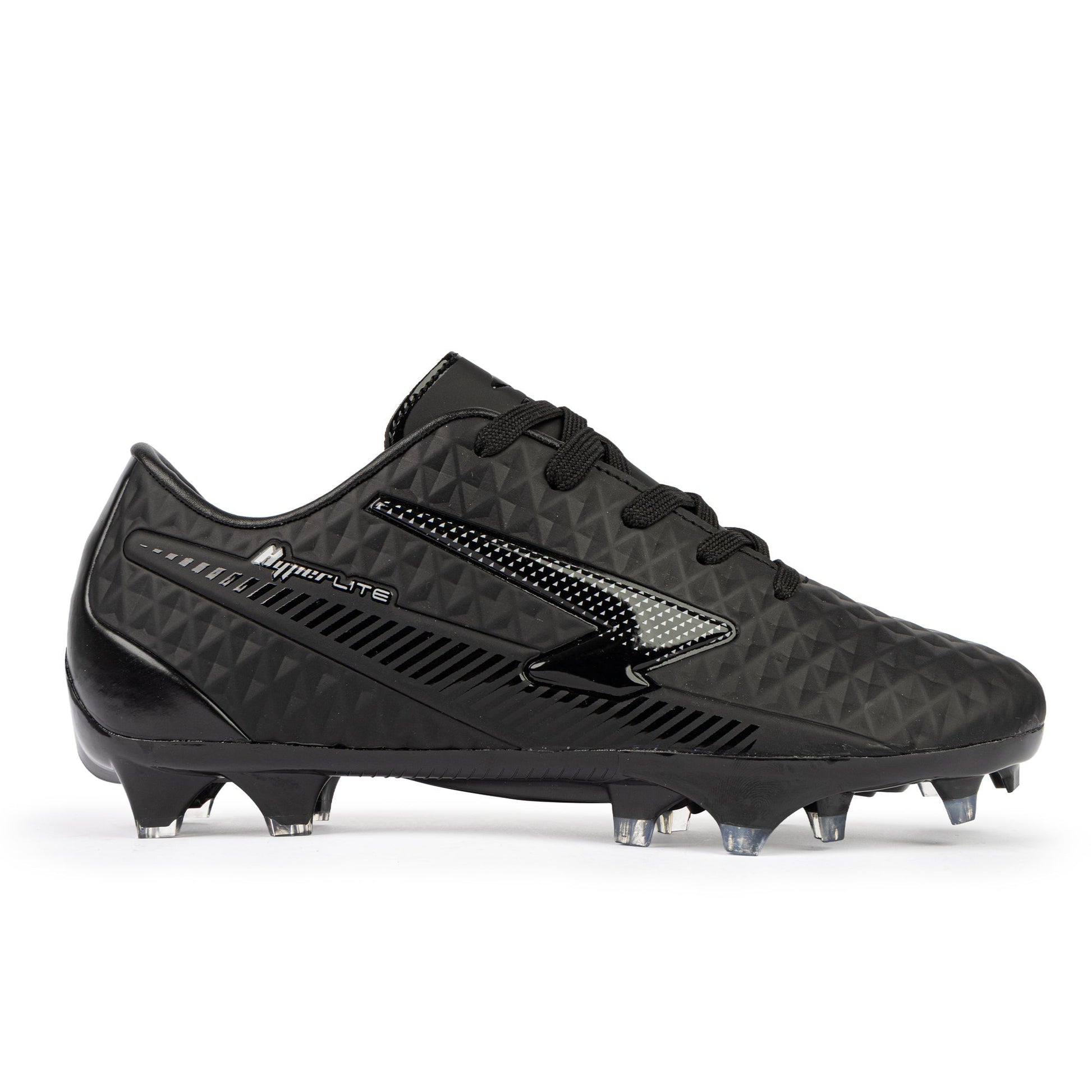 Rizz Senior Football Boots - Black/Black Wide Fit - UrbanNest Co